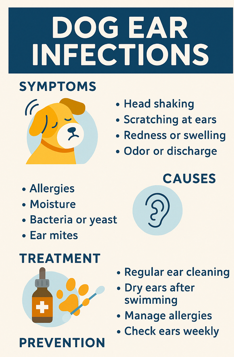 Dog Ear Infections: Symptoms, Causes, and When to Call a Vet